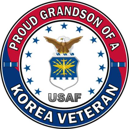 U.S. Air Force Proud Grandson of a Korea Veteran