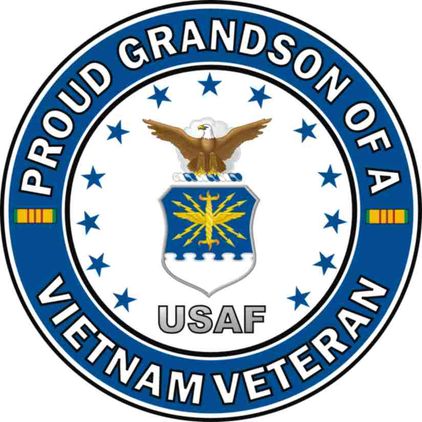 U.S. Air Force Proud Grandson of a Vietnam Veteran