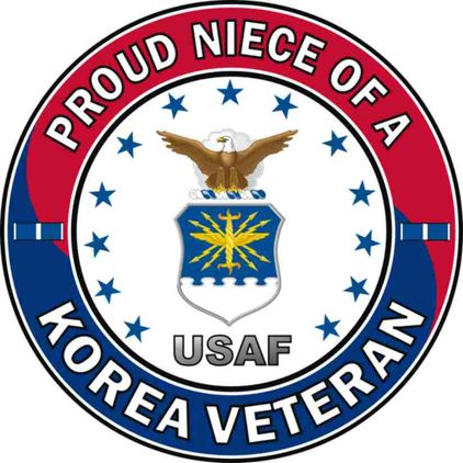 U.S. Air Force Proud Niece of a Korea Veteran