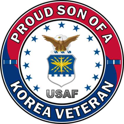 U.S. Air Force Proud Son of a Korea Veteran