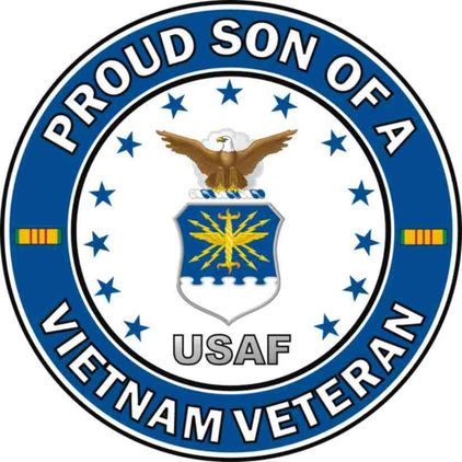U.S. Air Force Proud Son of a Vietnam Veteran
