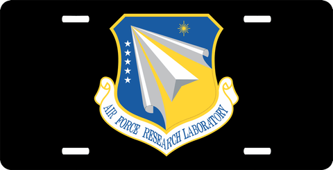 U.S. Air Force Research Laboratory License Plate