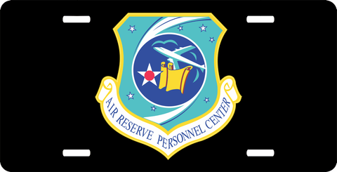 U.S. Air Force Reserve Personnel Center License Plate