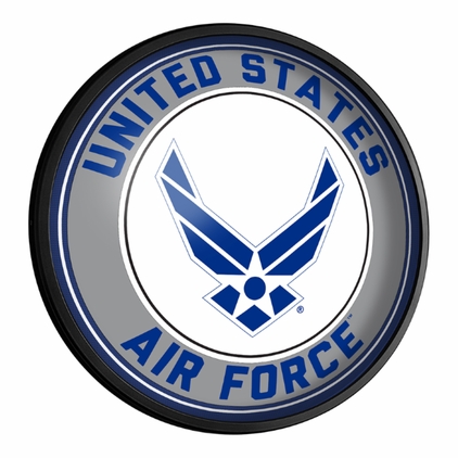 US Air Force: Round Slimline Lighted Wall Sign