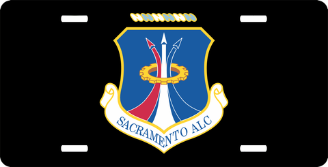 U.S. Air Force Sacramento ALC License Plate
