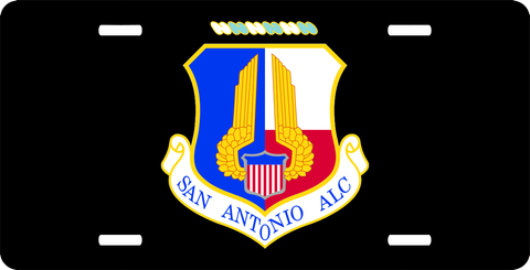 U.S. Air Force San Antonio ALC License Plate