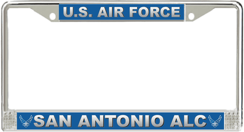 U.S. Air Force San Antonio ALC License Plate Frame