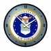 US Air Force: Seal - Modern Disc Wall Clock