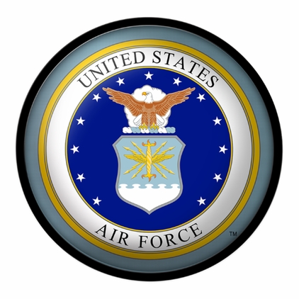 US Air Force: Seal - Modern Disc Wall Sign