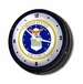 US Air Force: Seal - Retro Lighted Wall Clock