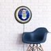 US Air Force: Seal - Round Slimline Lighted Wall Sign