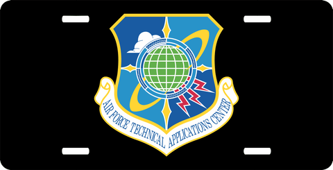 U.S. Air Force Technical Applications License Plate