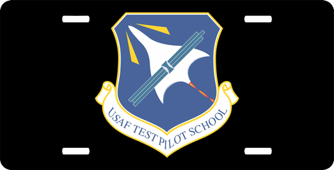 U.S. Air Force Test Pilot School License Plate