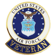 U.S. Air Force Veteran Lapel Pin