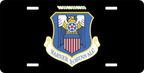U.S. Air Force Warner Robins ALC License Plate