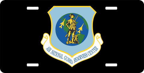 US Air National Guard Readiness Center License Plate