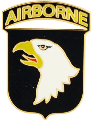 U.S. Army 101st Airborne Division Lapel Hat Pin