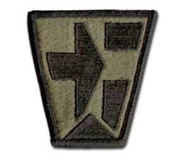 U.S. Army 112TH MEDICAL BRIGADE SUBDUED 2" MILITARY PATCH