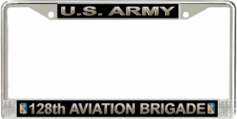 U.S. Army 128th Aviation Brigade License Plate Frame