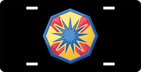U.S. Army 13th Corps Support Command License Plate