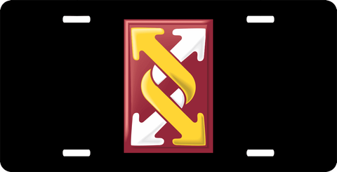 U.S. Army 143rd Transportation Command License Plate