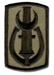 US ARMY 151ST FIELD ARTILLERY BRIGADE SUBDUED 2&frac12;" MILITARY PATCH