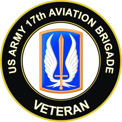 U.S. Army 17th Aviation Brigade Veteran Sticker Decal