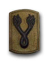 U.S. Army 196th INFANTRY BRIGADE SUBDUED 3" MILITARY PATCH