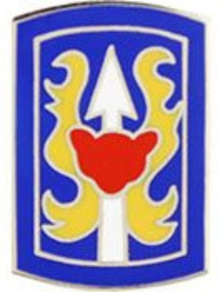 U.S. Army 199th Infantry Lapel Hat Pin