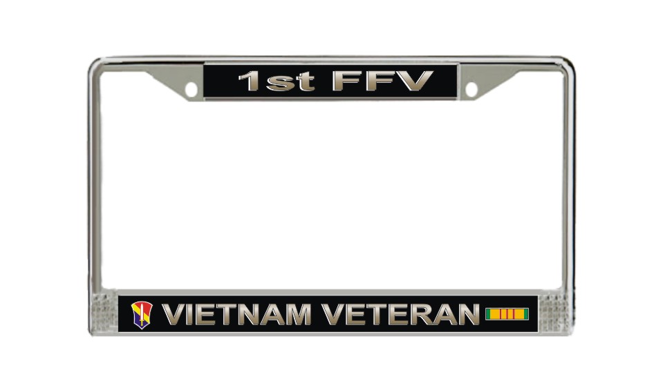 U.S. Army 1st Field Force Vietnam License Plate Frame
