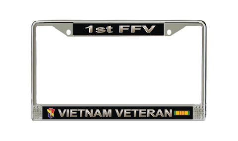 U.S. Army 1st Field Force Vietnam License Plate Frame