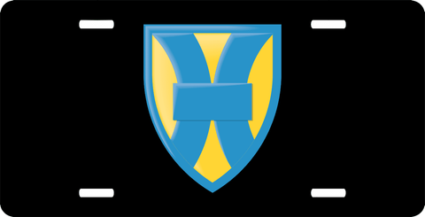 U.S. Army 21st Support Command License Plate