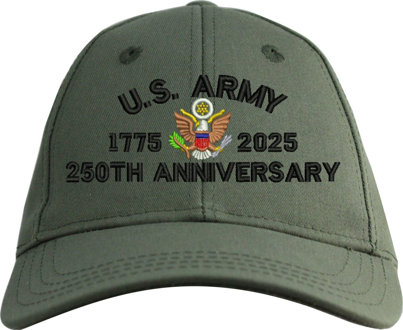 U.S. Army 250th Anniversary Embroidered Cap