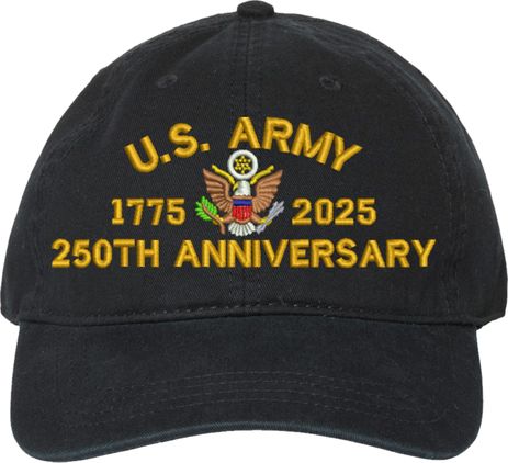 U.S. Army 250th Anniversary Unstructured Dad Cap