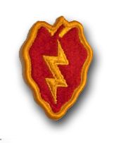 U.S. Army 25th INFANTRY DIVISION 3" MILITARY PATCH