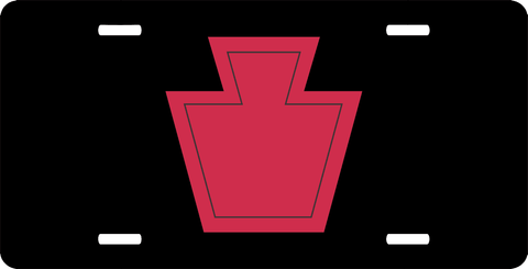 U.S. Army 28th Infantry Division License Plate