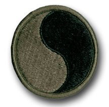 U.S. Army 29th INFANTRY DIVISION SUBDUED INFANTRY 2" MILITARY PATCH