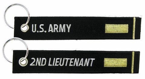U.S. Army 2nd Lieutenant Keychain
