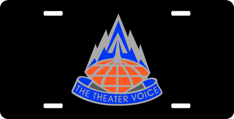 U.S. Army 311th Signal Command Unit Crest License Plate