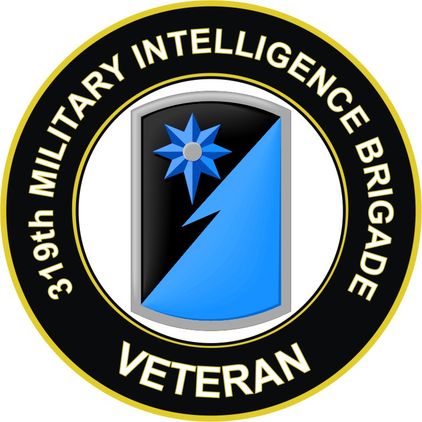U.S. Army 319th Military Intelligence Brigade Veteran Sticker Decal