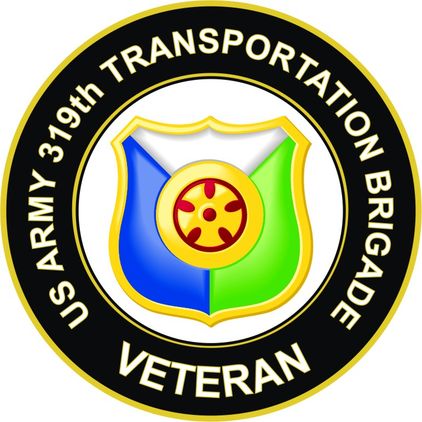 U.S. Army 319th Transportation Brigade Veteran Sticker Decal