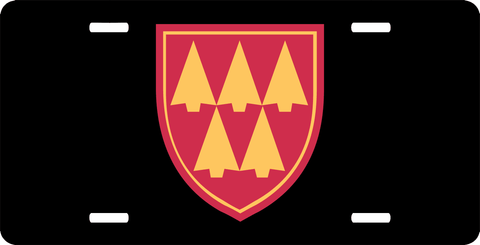 U.S. Army 32nd Air Defense Command License Plate