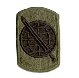 US ARMY 358TH CIVIL AFFAIRS BRIGADE SUBDUED 3" MILITARY PATCH