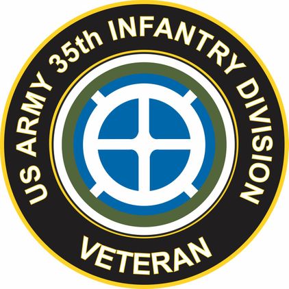 U.S. Army 35th Infantry Division Veteran Sticker Decal