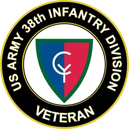 U.S. Army 38th Infantry Division Veteran Sticker Decal
