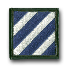 U.S. Army 3rd INFANTRY DIVISION 2" MILITARY PATCH