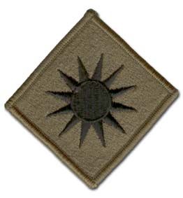 U.S. Army 40TH INFANTRY BRIGADE SUBDUED 3" MILITARY PATCH