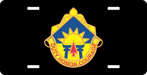 U.S. Army 40th Infantry Division Unit Crest License Plate