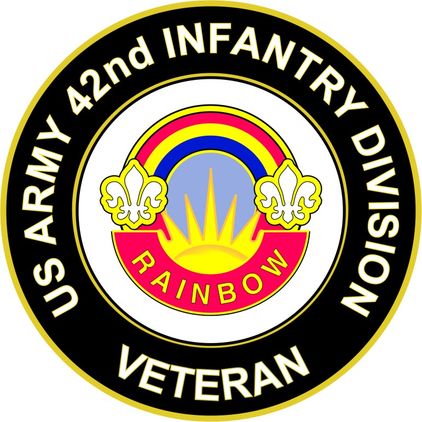 U.S. Army 42nd Infantry Division Unit Crest Veteran Sticker Decal