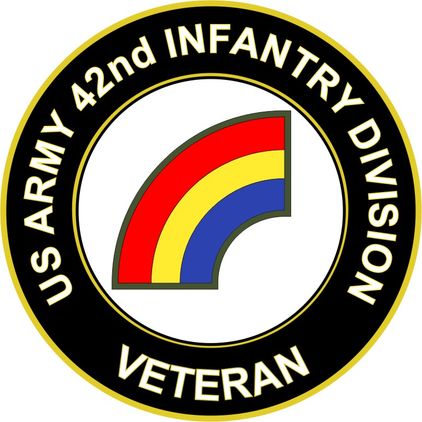 U.S. Army 42nd Infantry Division Veteran Sticker Decal
